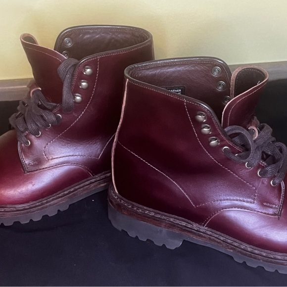 Allen Edmonds ‘Higgins Mill Weatherproof Lug’ in burgandy - Picture 10 of 11